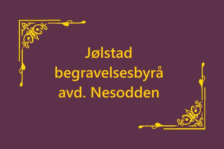 Jolstad begravelsesbyra avd. Nesodden 768x512
