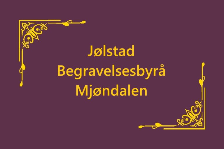 Jolstad Begravelsesbyra Mjondalen 768x512