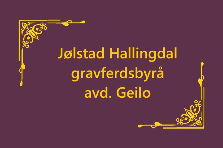 Jolstad Hallingdal gravferdsbyra avd. Geilo 768x512