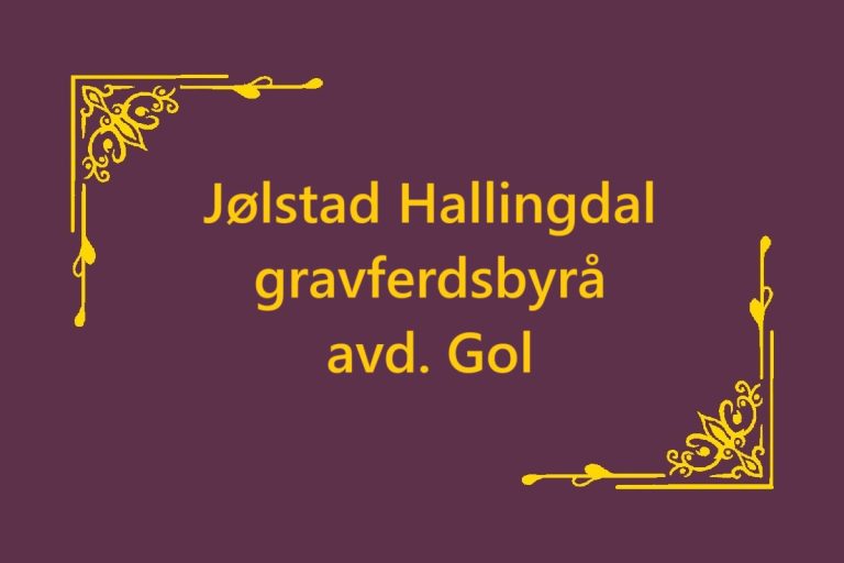 Jolstad Hallingdal gravferdsbyra avd. Gol 768x512